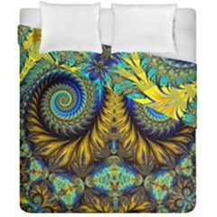 Abstract Art Fractal Creative Duvet Cover Double Side (california King Size) by Sudhe