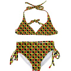 Rby-3-6 Kids  Classic Bikini Set by ArtworkByPatrick