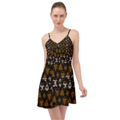 Tiger Time Chiffon Dress