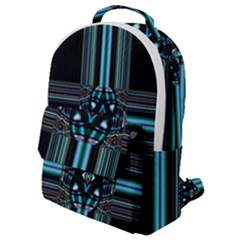 Cross Art Fractal Flap Pocket Backpack (small) by Pakrebo