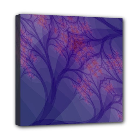 Art Fractal Artwork Creative Mini Canvas 8  X 8  (stretched) by Pakrebo