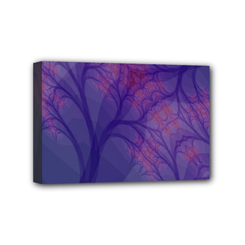 Art Fractal Artwork Creative Mini Canvas 6  X 4  (stretched) by Pakrebo