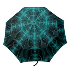 Abstract Art Design Digital Folding Umbrellas by Pakrebo