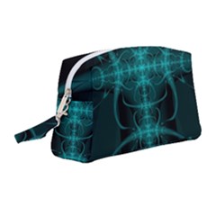 Abstract Art Design Digital Wristlet Pouch Bag (medium)