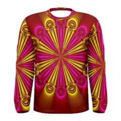 Abstract Art Fractal Modern Art Men s Long Sleeve Tee