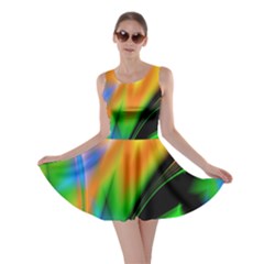 Color Concept Design Colorful Color Skater Dress by Pakrebo