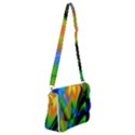 Color Concept Design Colorful Color Shoulder Bag with Back Zipper View1