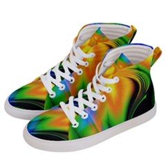 Color Concept Design Colorful Color Men s Hi-top Skate Sneakers by Pakrebo