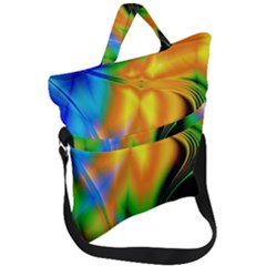 Color Concept Design Colorful Color Fold Over Handle Tote Bag