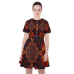 Abstract Art Artwork Fractal Design Sailor Dress