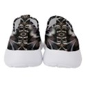 Abstract Digital Art Artwork Black White Women s Slip On Sneakers View4