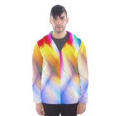 Color Concept Colors Colorful Men s Hooded Windbreaker by Pakrebo