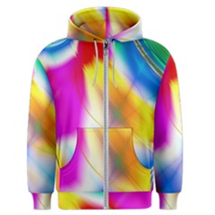 Color Concept Colors Colorful Men s Zipper Hoodie by Pakrebo