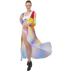 Color Concept Colors Colorful Maxi Chiffon Beach Wrap