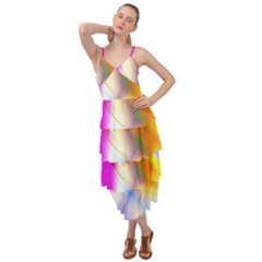 Color Concept Colors Colorful Layered Bottom Dress by Pakrebo