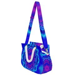 Digital Art Artwork Fractal Color Abstact Rope Handles Shoulder Strap Bag