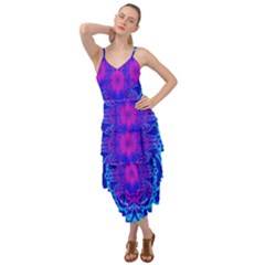 Digital Art Artwork Fractal Color Abstact Layered Bottom Dress by Pakrebo