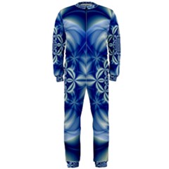 Abstract Art Artwork Fractal Design Onepiece Jumpsuit (men)  by Pakrebo