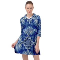 Abstract Art Artwork Fractal Design Mini Skater Shirt Dress