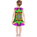 Abstract Art Artwork Fractal Kids  Tunic Dress View2