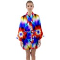 Abstract Digital Art Artwork Colorful Long Sleeve Kimono Robe View1