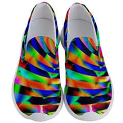 Abstract Art Artwork Digital Art Color Men s Lightweight Slip Ons by Pakrebo