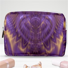 Abstract Art Artwork Fractal Design Make Up Pouch (medium) by Pakrebo