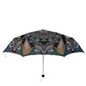 Fractal Art Artwork Design  Art Folding Umbrellas View3