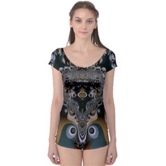 Fractal Art Artwork Design  Art Boyleg Leotard  by Pakrebo