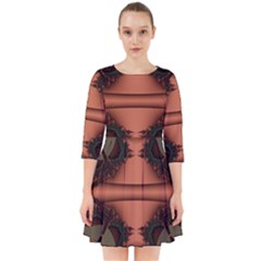 Art Fractal Artwork Creative Smock Dress