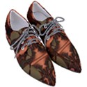 Art Fractal Artwork Creative Pointed Oxford Shoes View3