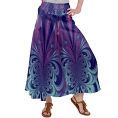 Design Art Digital Art Artwork Satin Palazzo Pants by Pakrebo