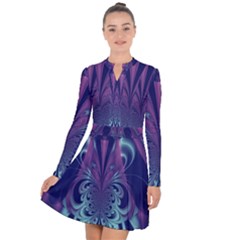 Design Art Digital Art Artwork Long Sleeve Panel Dress by Pakrebo