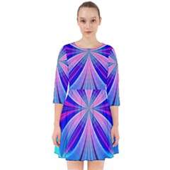 Abstract Art Design Digital Art Smock Dress by Pakrebo