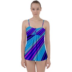 Background Colors Colorful Design Babydoll Tankini Set by Pakrebo