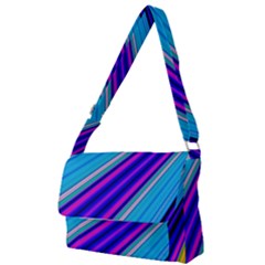 Background Colors Colorful Design Full Print Messenger Bag by Pakrebo