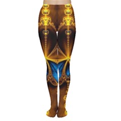 Abstract Art Fractal Artwork Tights by Pakrebo