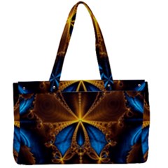 Abstract Art Fractal Artwork Canvas Work Bag by Pakrebo