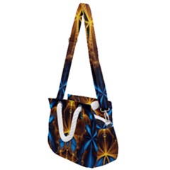 Abstract Art Fractal Artwork Rope Handles Shoulder Strap Bag