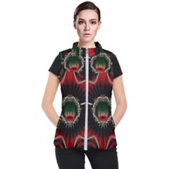 Abstract Abstract Art Artwork Star Women s Puffer Vest by Pakrebo