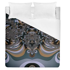 Fractal Art Artwork Design Duvet Cover (queen Size) by Pakrebo