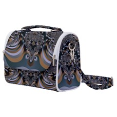 Fractal Art Artwork Design Satchel Shoulder Bag by Pakrebo