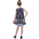 Fractal Art Artwork Design Kids  Summer Dress View2