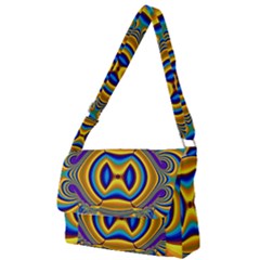 Design Color Colourful Decoration Full Print Messenger Bag by Pakrebo