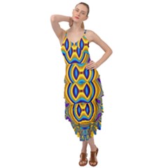 Design Color Colourful Decoration Layered Bottom Dress by Pakrebo