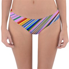 Background Colors Colorful Design Reversible Hipster Bikini Bottoms by Pakrebo