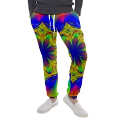 Digital Art Fractal Artwork Flower Men s Jogger Sweatpants