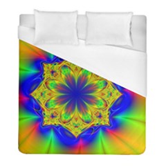 Digital Art Fractal Artwork Flower Duvet Cover (full/ Double Size) by Pakrebo