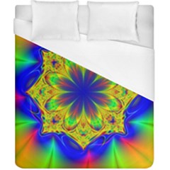 Digital Art Fractal Artwork Flower Duvet Cover (california King Size) by Pakrebo