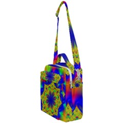 Digital Art Fractal Artwork Flower Crossbody Day Bag